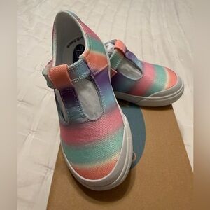 Footmates Drew Rainbow Kids Slip-On Sneakers